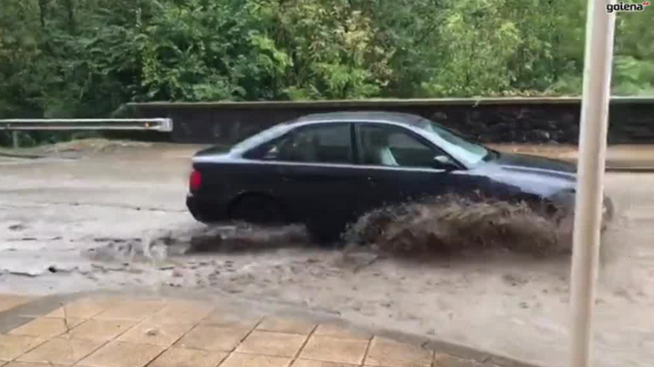 Arratsaldeko ekaitzaren ondorioak