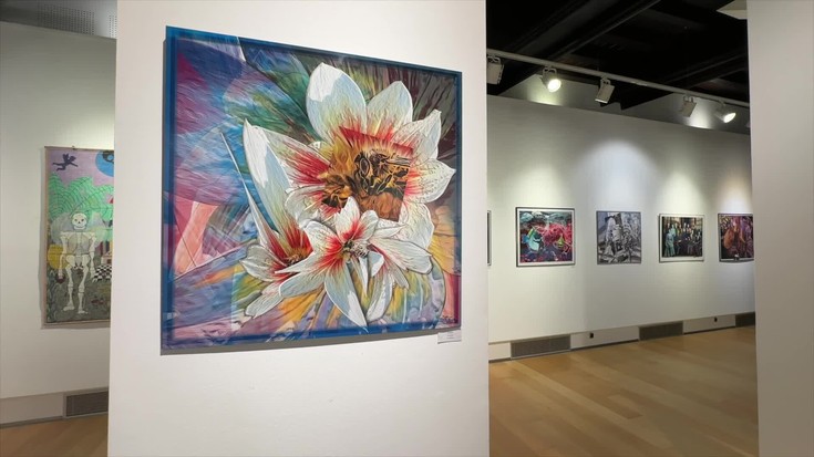 Baionako Kortsarioen Galeriako sei artistaren lanak ikusgai, Aroztegin
