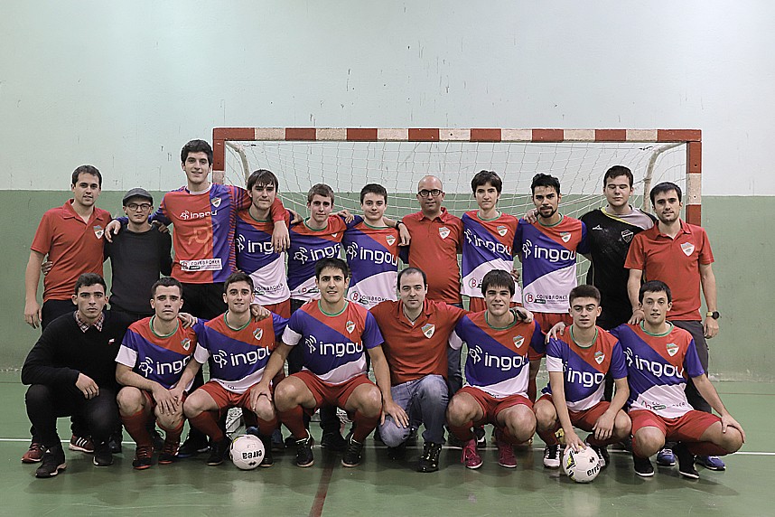 Bigarren mailan jokatuko du Ingou Aloña areto futbol taldeak