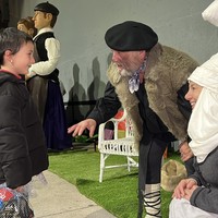 Olentzero eta Mari Domingi Bolua auzoan