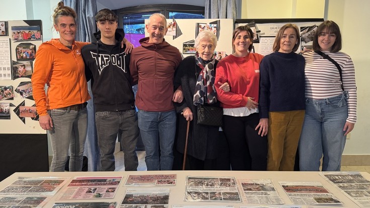 Luis Ezeiza herri eskolaren 55 urteen erakusketa argazkitan