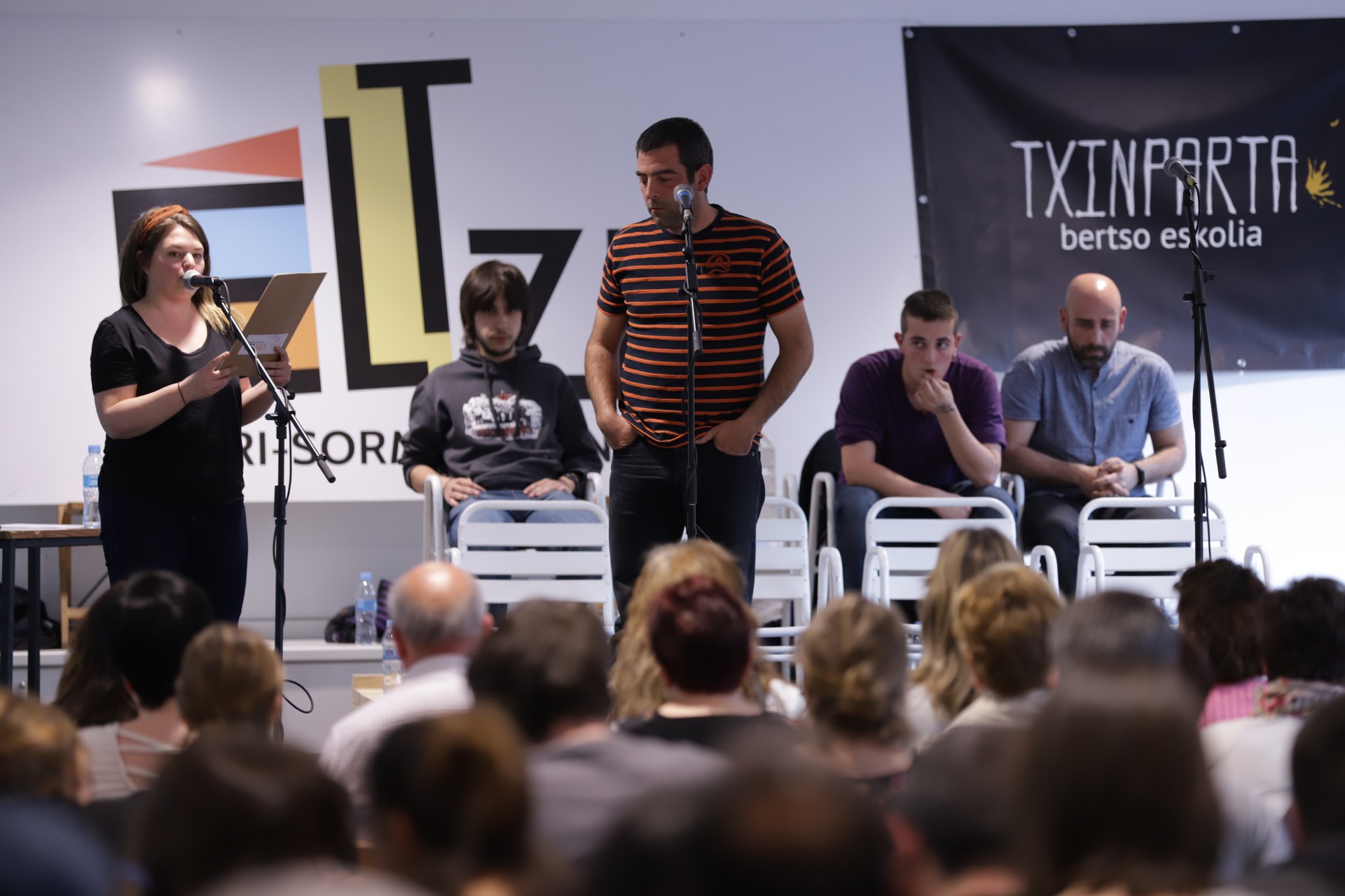 Andoni Goitiak irabazi du Txinparta Bertsolari Txapelketako bigarren finalerdia