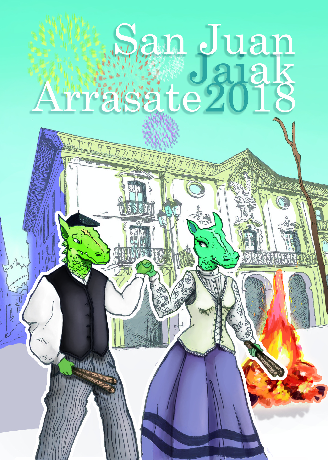 Leire Arregik irabazi du San Juanetako kartel lehiaketa