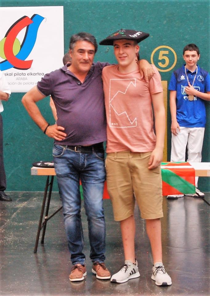 Asier del Campo, Arabako txapeldun lau t'erdikoan