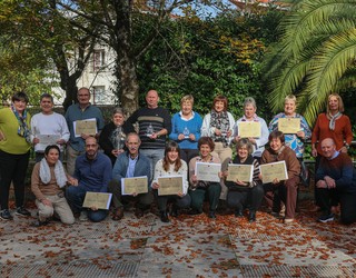 Odol-emaile elkarteak hamalau lagun omendu ditu Bergaran