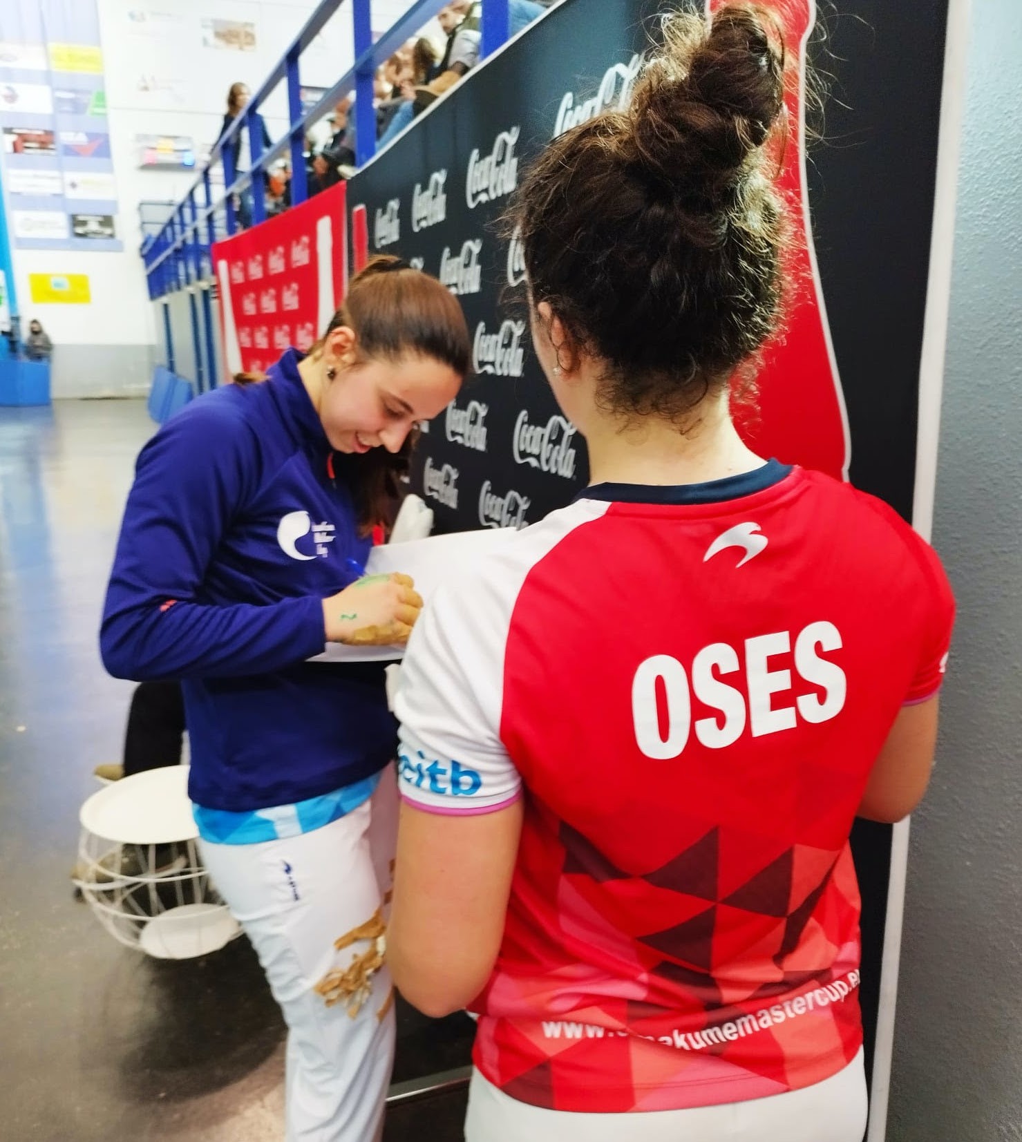 Uxue Osesek eta Olatz Arrizabalagak binakako Master Cup-eko finala jokatuko dute