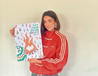 Maddi Martin: "San Juan jaietako une eta ikur esanguratsuenak irudi berean bildu ditut"