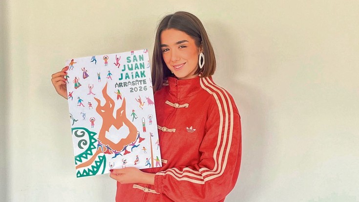 Maddi Martin: "San Juan jaietako une eta ikur esanguratsuenak irudi berean bildu ditut"