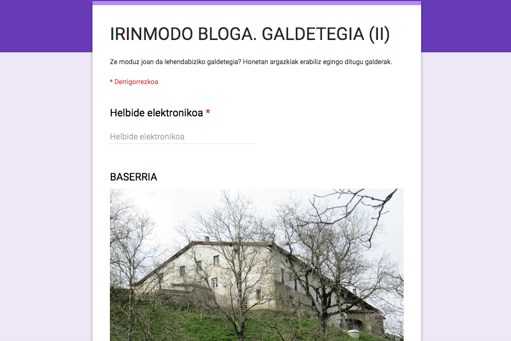 Ion Lizarazu da 'Irinmodo' blogeko zozketako lehen irabazlea