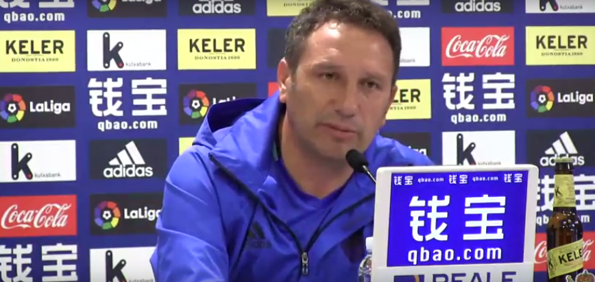 Eusebio Sacristan: "Mikel Gonzalezen konpromisoa, jarrera, inteligentzia eta errendimendua nabarmendu nahi ditut"
