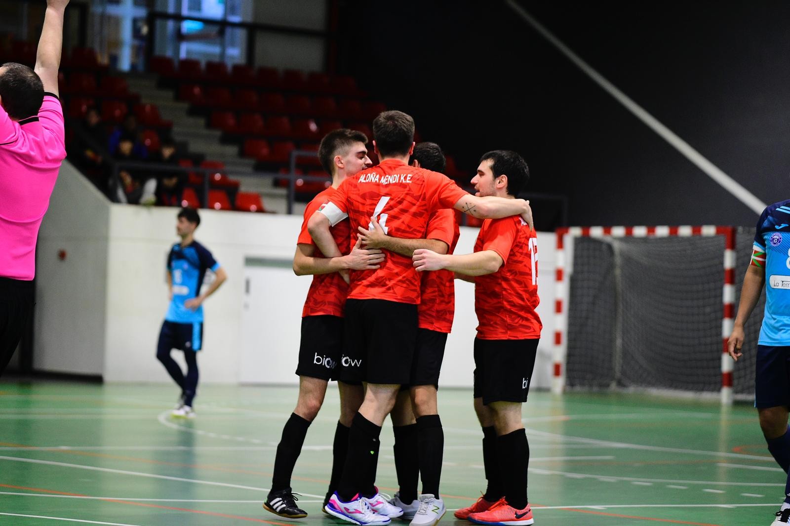Bihar irabaziz gero, Euskal Ligara igoko da areto futboleko taldea