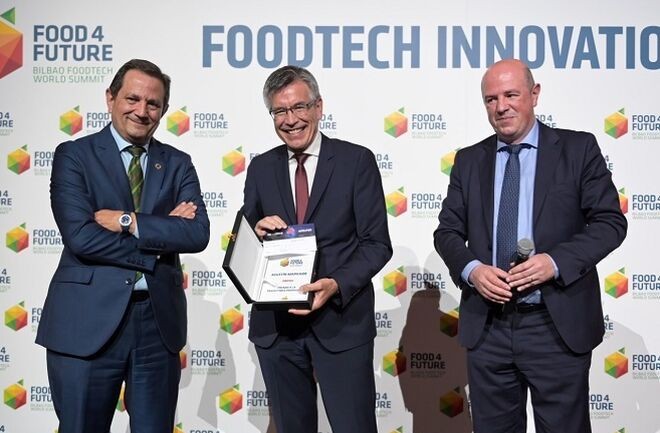 Markaidek Mundukidera bideratu du Food 4 Future erakundetik jasotako saria