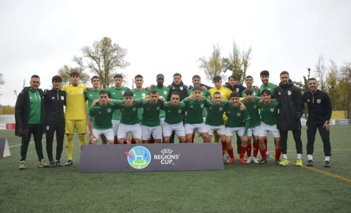 UEFAko Eskualdeen Koparako bidean aurrera egin du Ibarrondo eta Madina parte diren Euskal Selekzioak