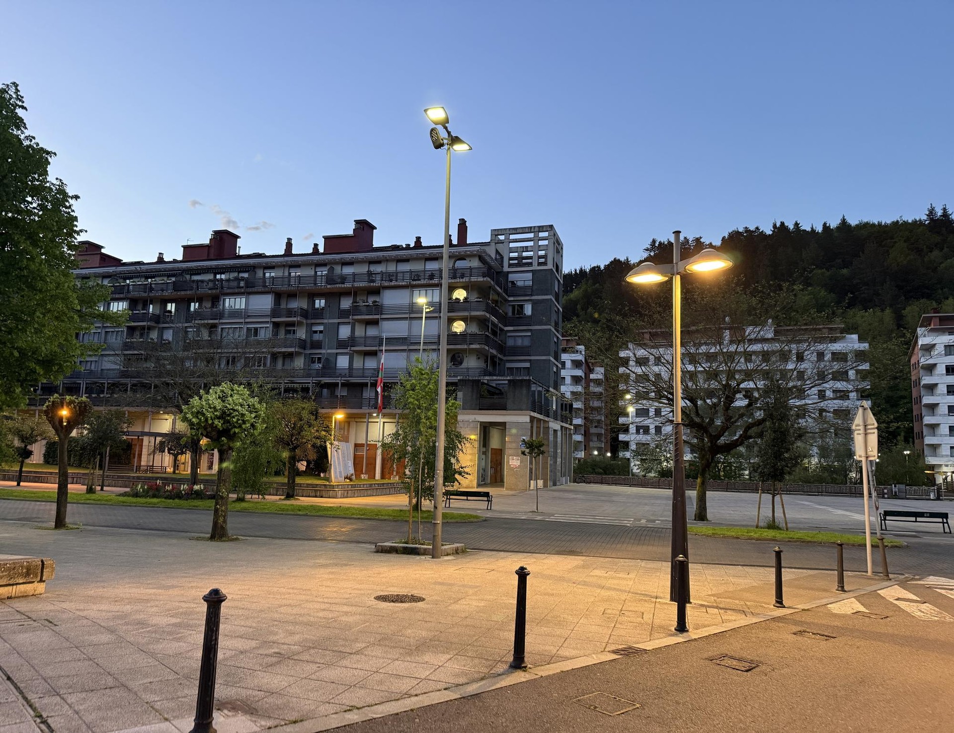 Itzalaldiaren hurrengo egunaren lehen orduetan ageriko gorabeherarik ez