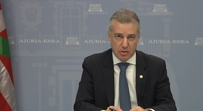 Urkullu: "Txagorritxu eta Basurtuko fokuak kontrolatuta daude"