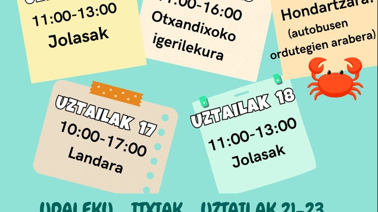 Gatzagako udaleku irekiak: Jolasak