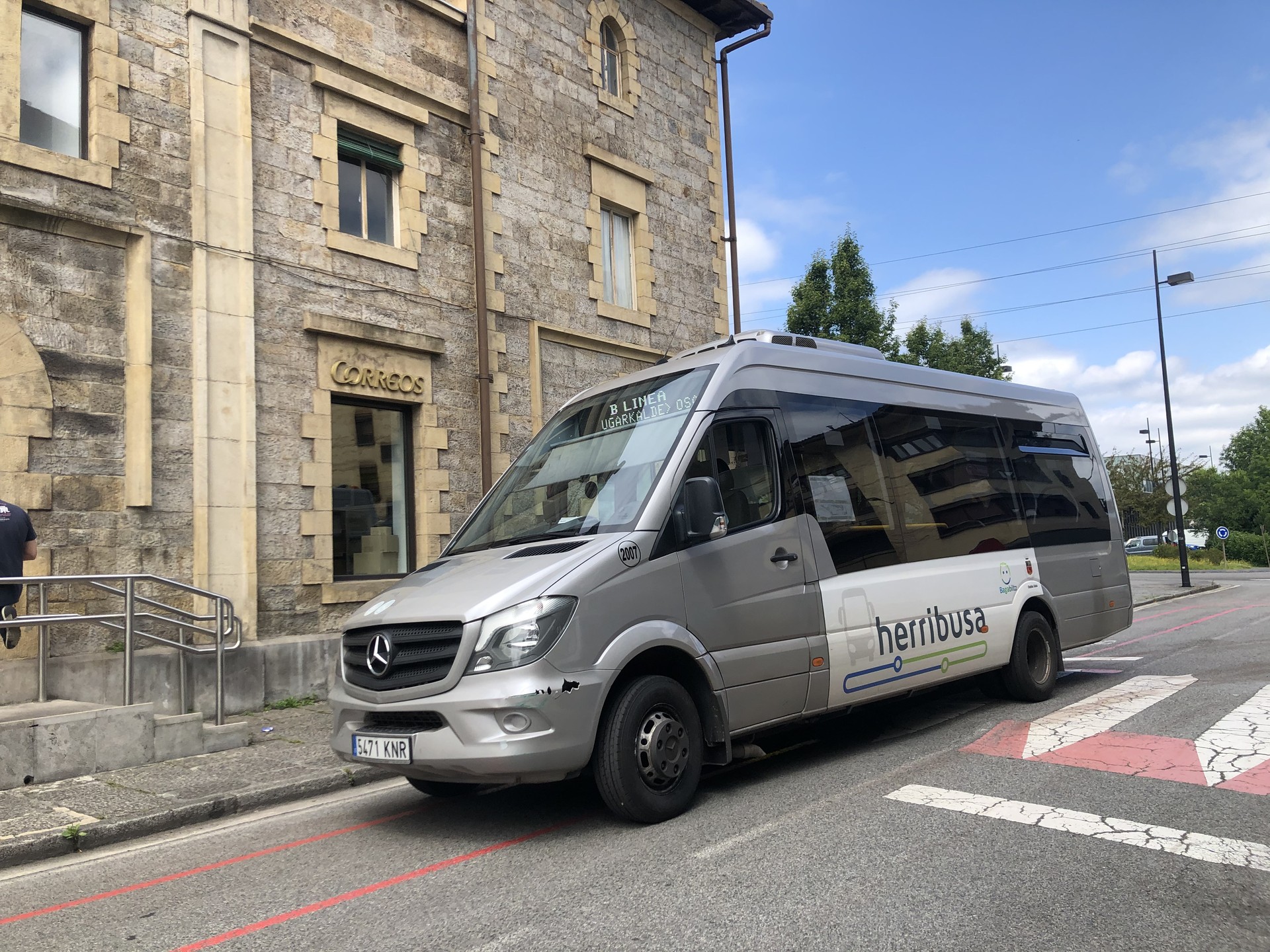 Oñatiko Herribusa goizez ibiliko da bakarrik datozen hiru astetan