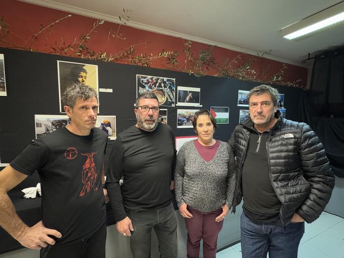 Palestina pairatzen ari den genozidioa ez ahazteko ekimenak