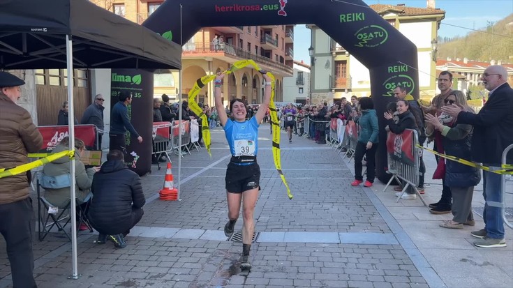 Antzuolako 8 Miliak mendi-lasterketak emandakoa