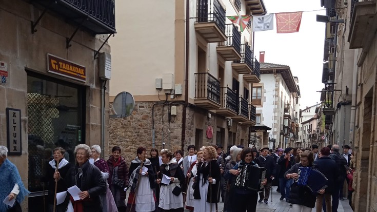 Santa Ageda bezpera Aloña abesbatzak