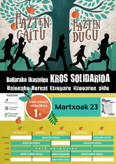 Sagarrondoz sagarrondo... Debagoienatik Baionera