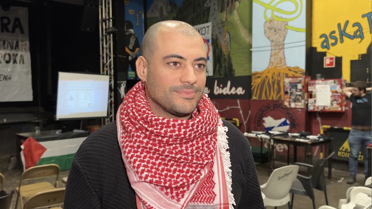 Taher Ali: "Israelen porrota gero eta gertuago dago, egoera jasanezina da"