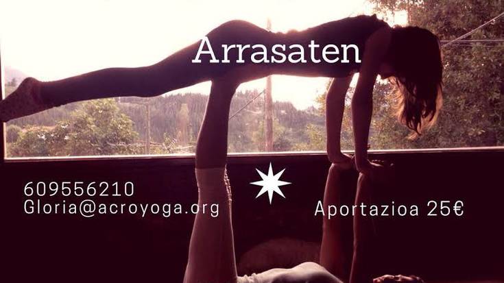 Akroyoga tailerra egingo dute Monterronen