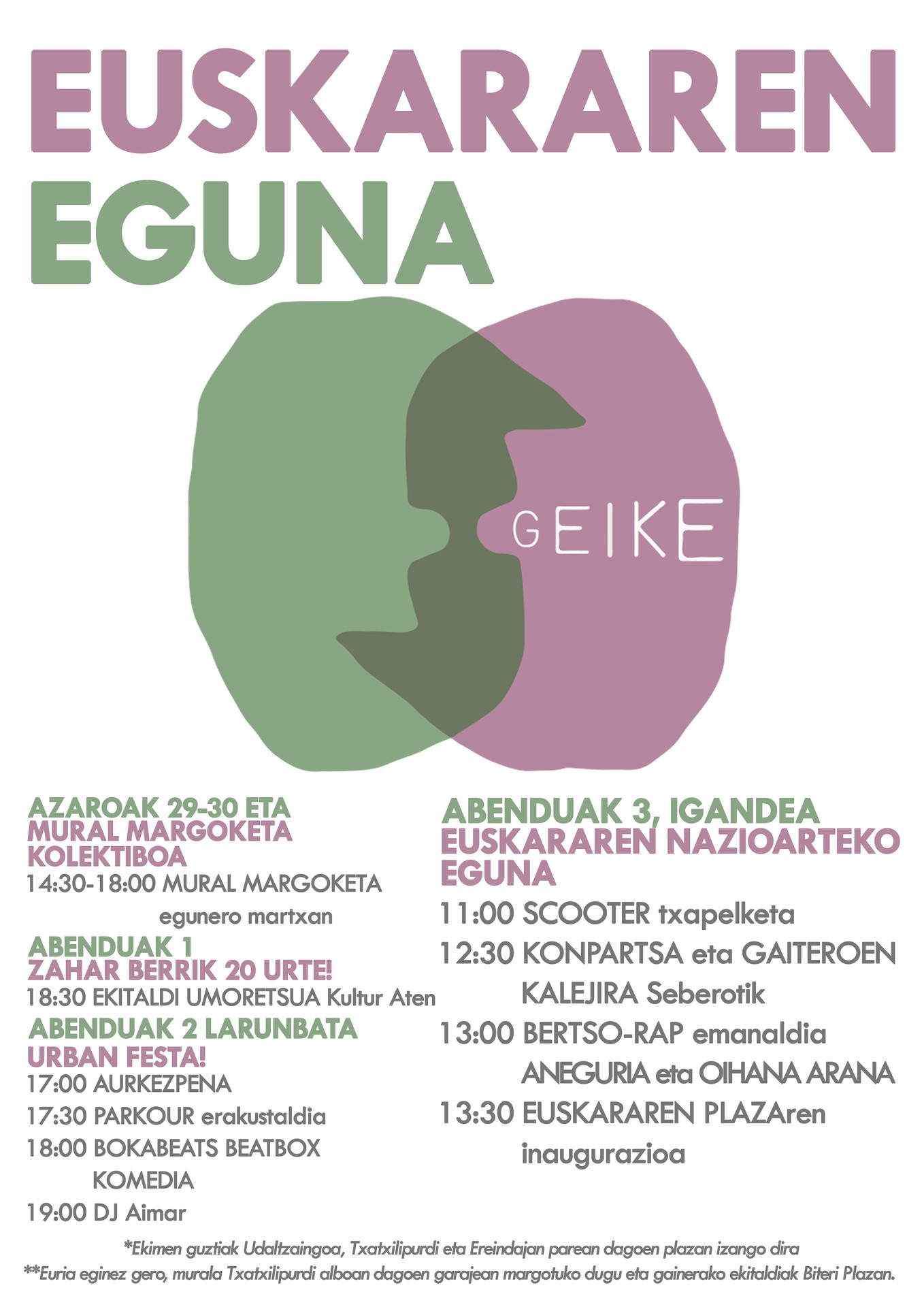 Badator Euskararen Eguna, badator GEIKE!
