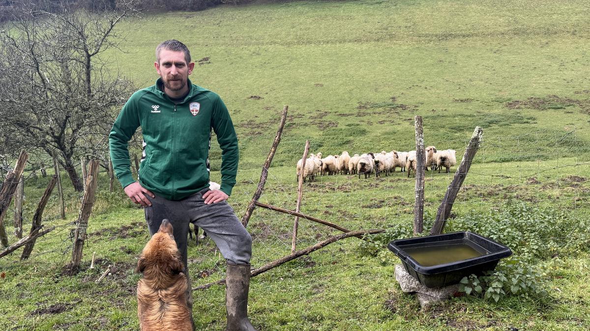 Zeelanda Berrira bidaiatzeko dena gertu du Mikel Velasco ardi moztaileak