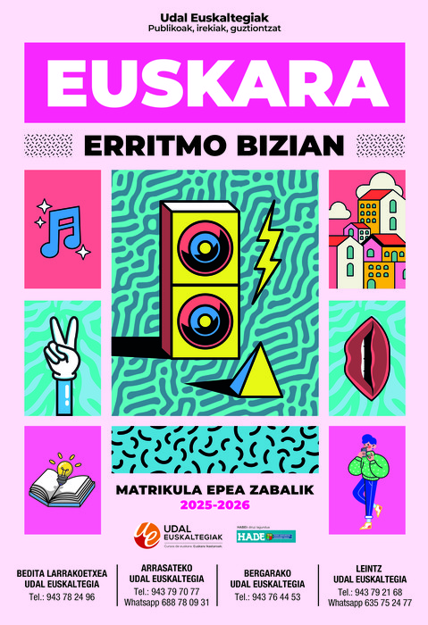 Euskaltegiko 2025-2026 ikasturtea, matrikula epea zabalik