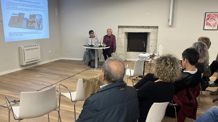 'Euskararen mende magikoak (V-IX K.o.)' liburua aurkeztu du Juan Martin Elexpuruk