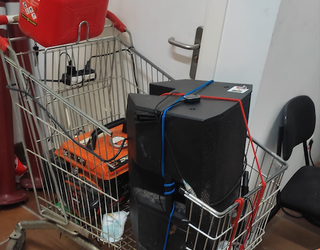 Non dago desagertutako karroa?