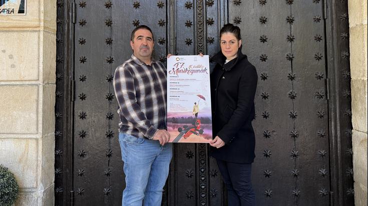 Lau emanaldirekin datoz 47. Oñatiko Musikegunak