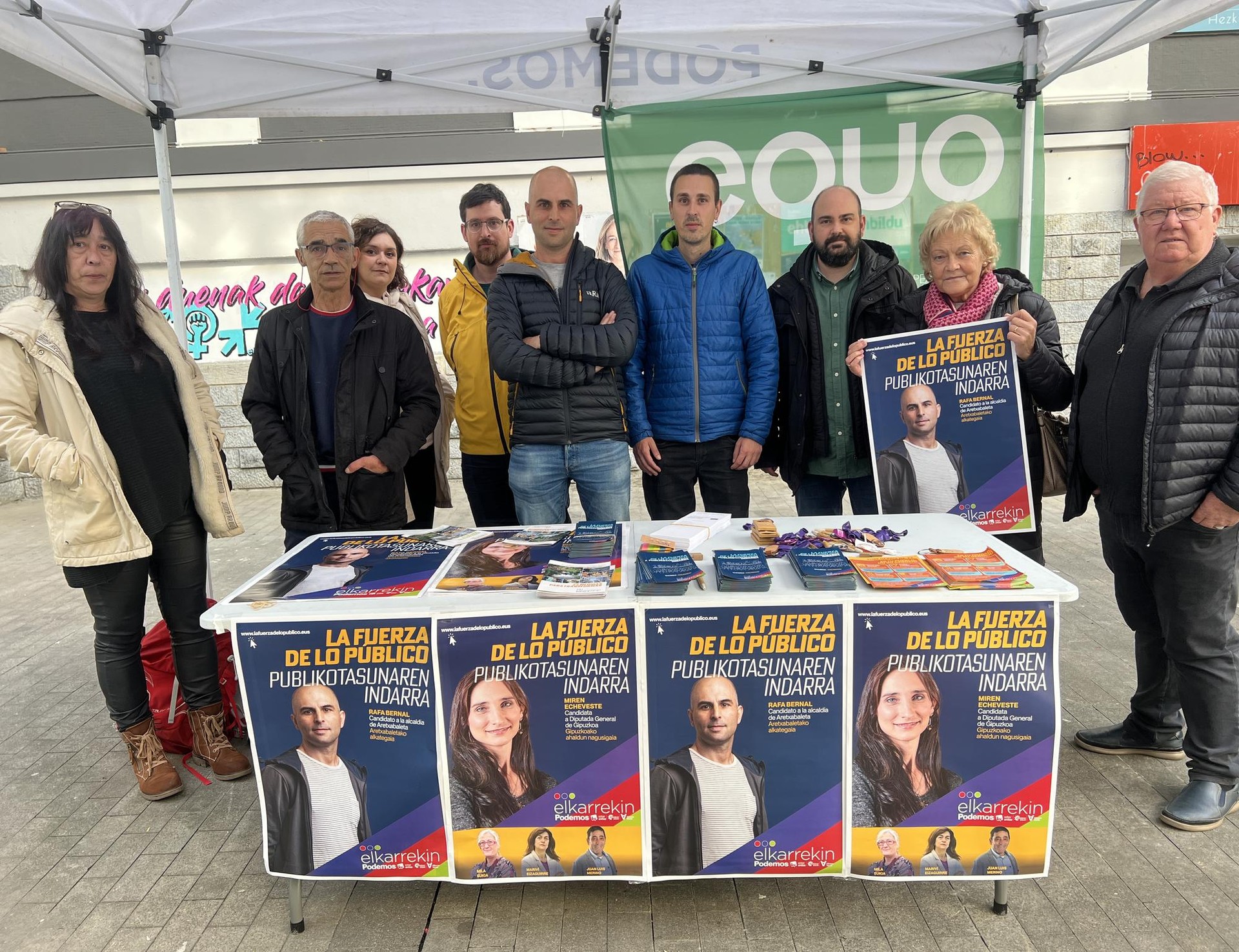 Elkarrekin koalizioak dio "publikotasunaren eta jasangarritasunaren aldeko bermea" dela
