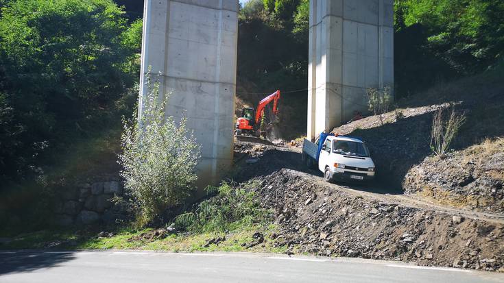 Apotzagako zubibidearen drainatze obrak, abian