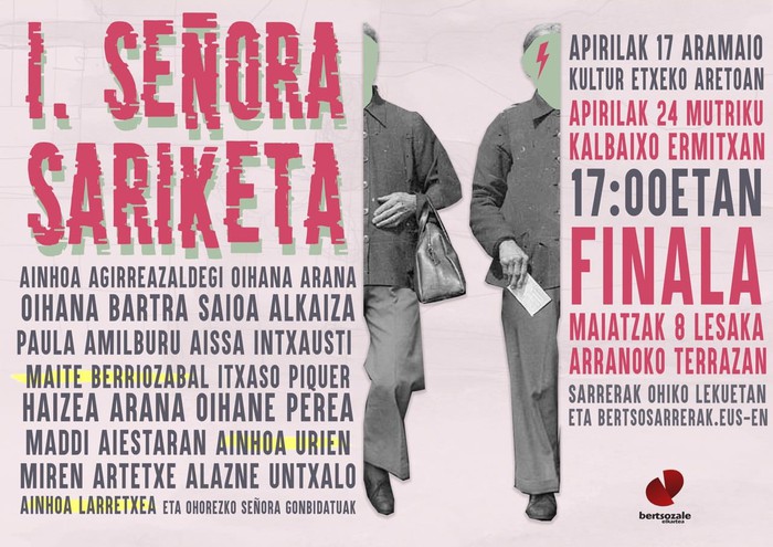 Señora sariketako lehenengo saioa Aramaion jokatuko dute