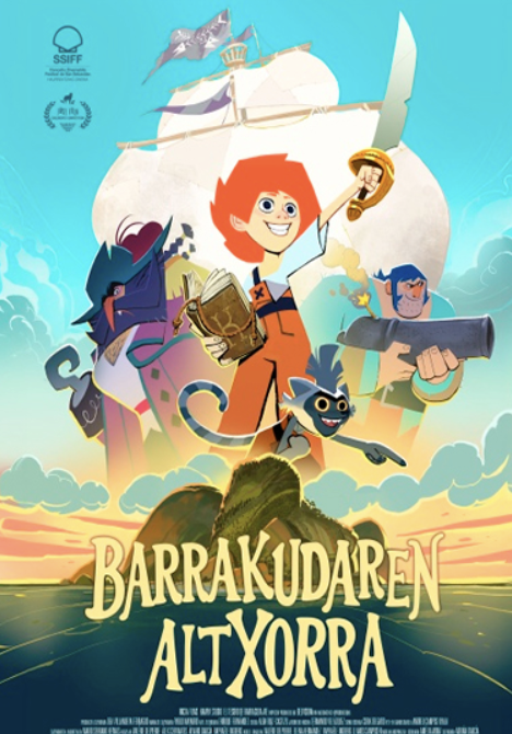 'Barrakudaren altxorra' filma, umeendako