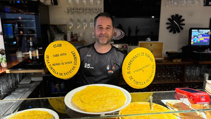 Arrasateko Ezkiña tabernakoa da Euskadiko bigarren patata-tortillarik onena