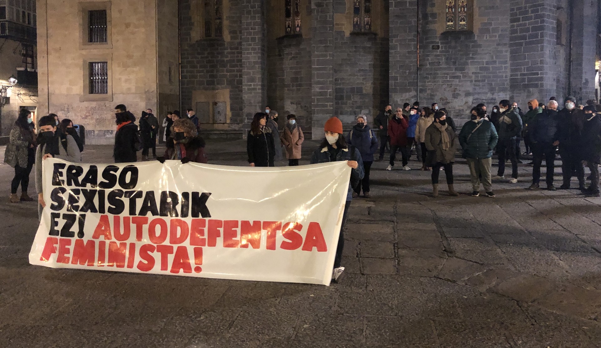 Tuteran izandako erailketa matxista salatu dute eta eraldaketa soziala eskatu
