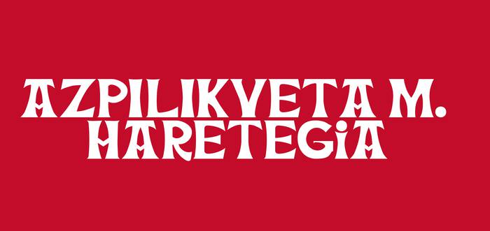 Azpilikueta M. harategia logotipoa