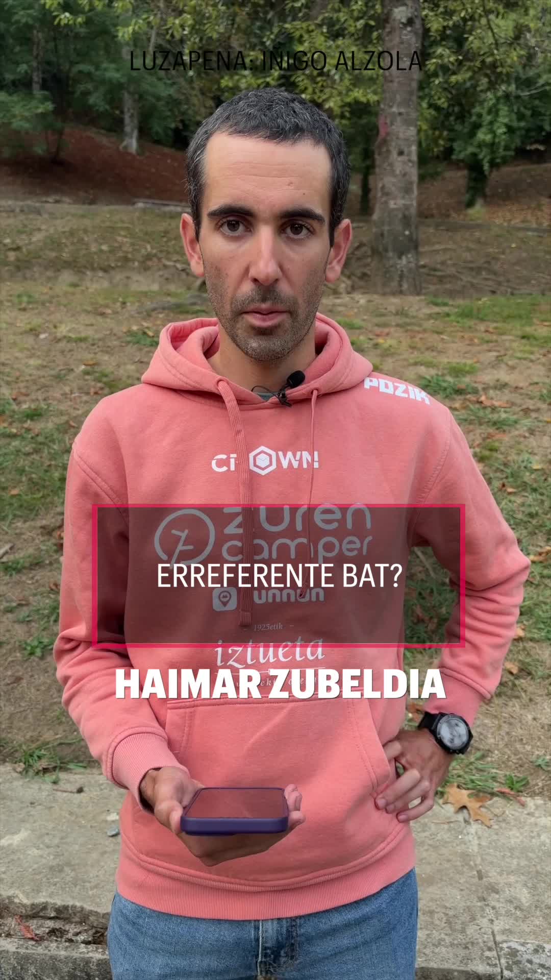 Iñigo Alzola: lasterka eta bizikletan