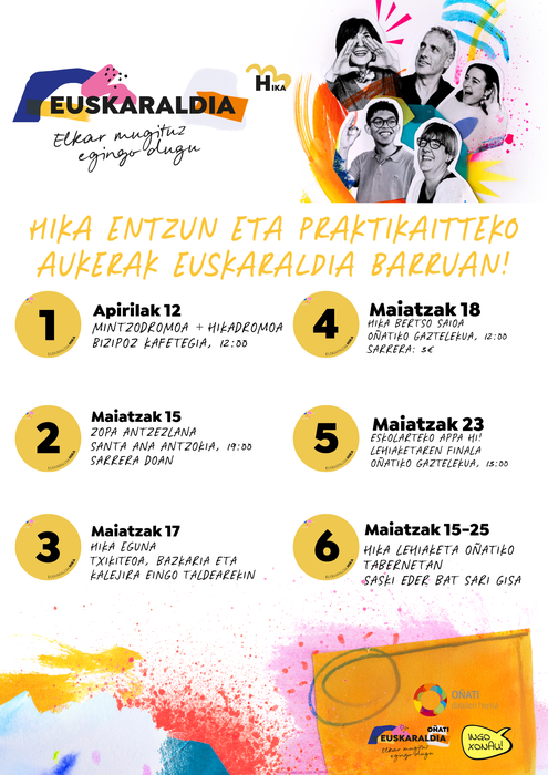 Euskaraldia Hika Oñatin