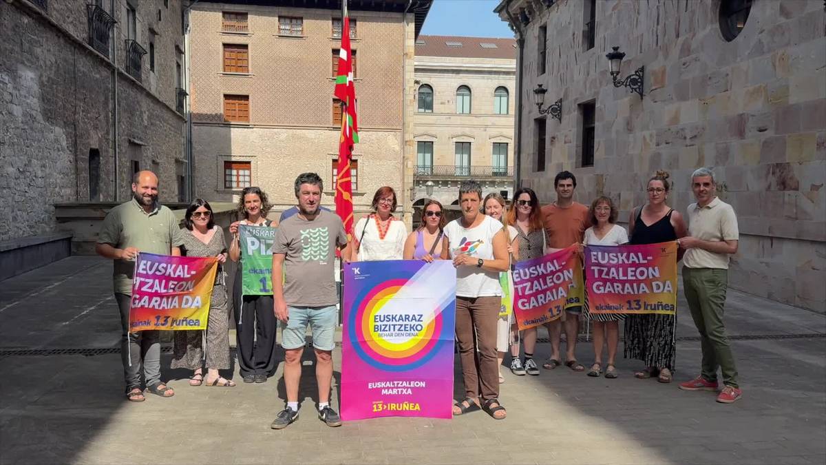 'Euskaltzaleon Martxa'-n parte hartzeko deia egin diete debagoiendarrei