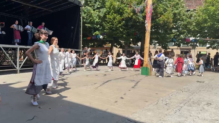 Euskal Jai eguneko goiza argazkitan