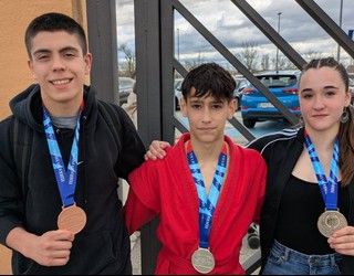 Desorekako kadeteak domina banarekin itzuli dira Espainiako Sanbo Txapelketatik