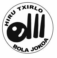 Hiru txirlo bola tiraldia