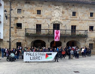 Gernika-Palestina plataformaren deialdiarekin bat egingo dute antzuolarrek