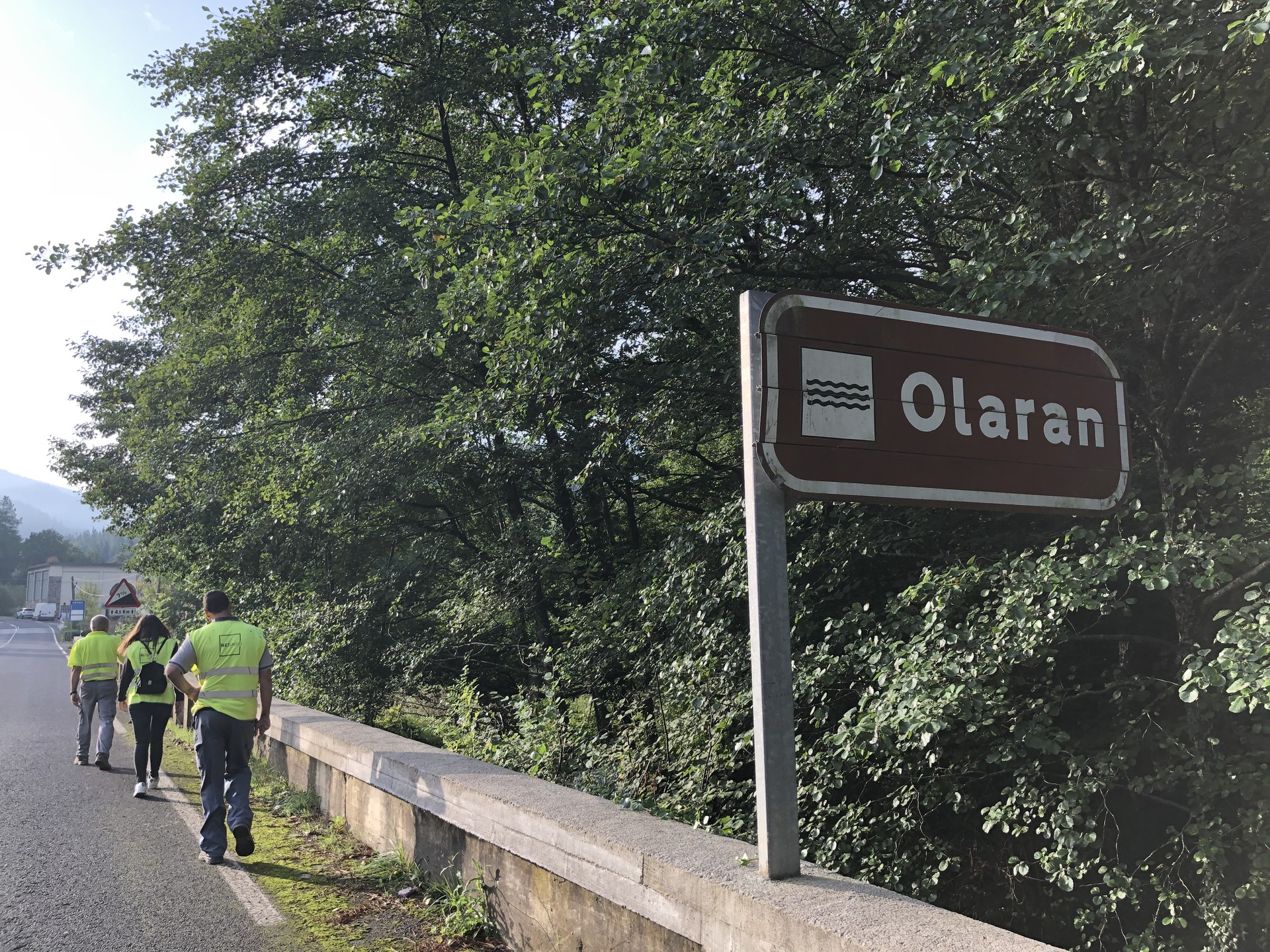 Norabide bietan dago itxita Udana mendatea