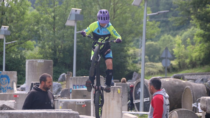 Ipar Zonako Trial txapelketaren lehen geltokia, Aretxabaletan