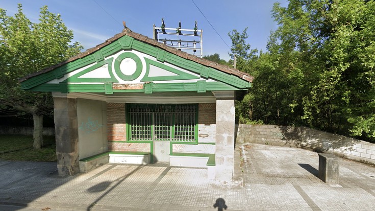 Konponketetan zebilen langile batek deskarga bat jaso du Santutxu ermita inguruan